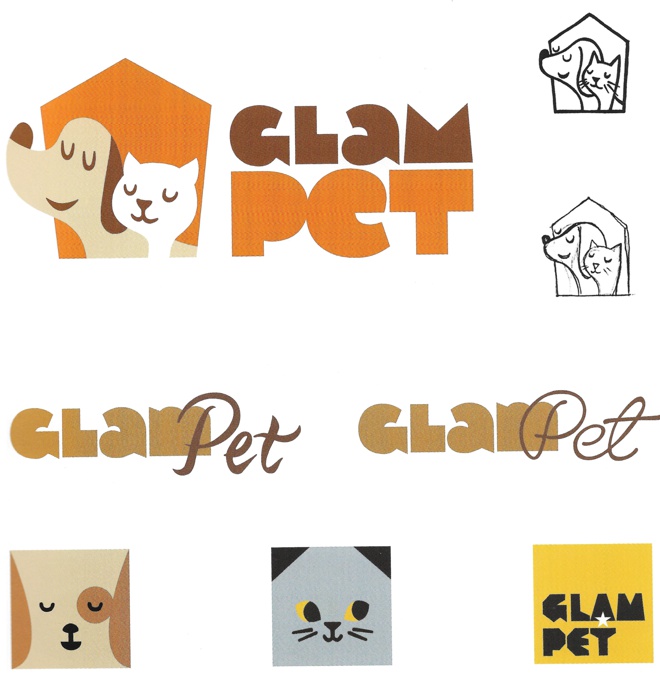 logotipo escolhido veterinario pet shop